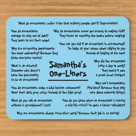 Accountant Humor Jokes Funny Accounting Mousepad Musmatta