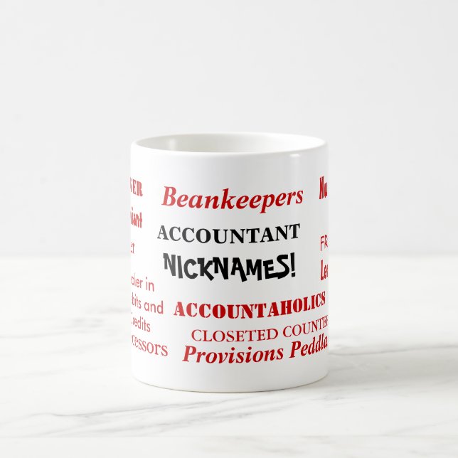Accountant Nickname Mugg (Center)