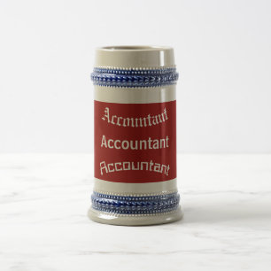 "ACCOUNTANT TIDIGARE nutid" Mugg