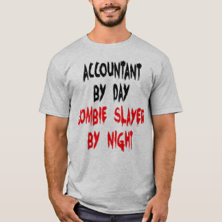 Accountant Zombie Joke Tee Shirt