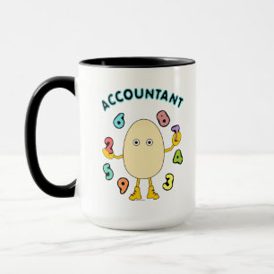 Accounting Egghead Mugg