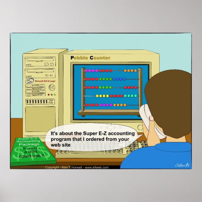 Accounting Paket Poster (Framsidan)