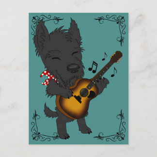 Accoustic Scottie Vykort