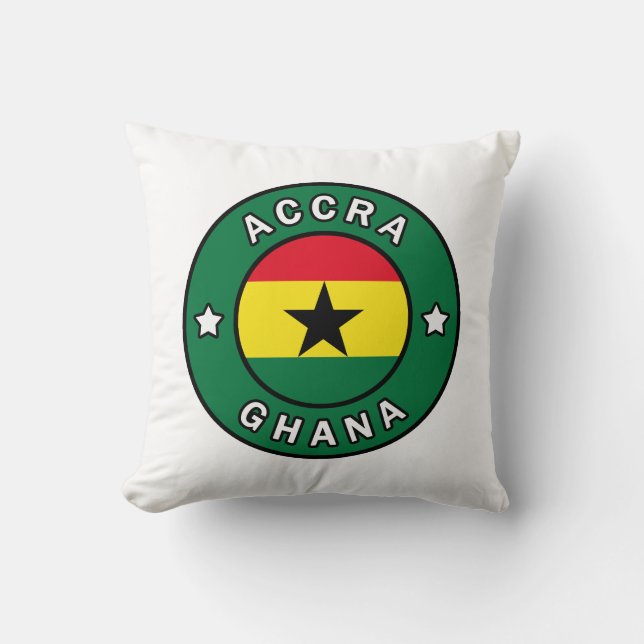 Accra Ghana Kudde (Framsida)