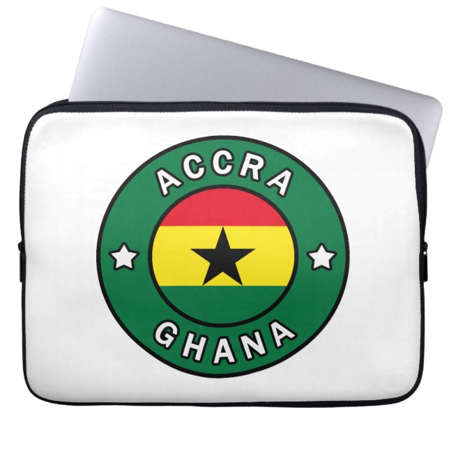 Accra Ghana Laptop Fodral (Framsidan)