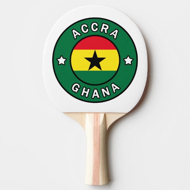 Accra Ghana Pingisracket (Framsidan)