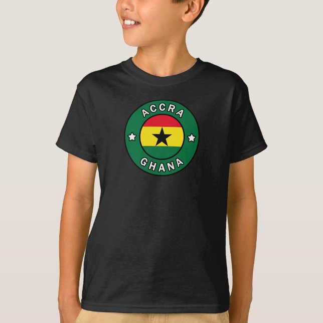 Accra Ghana Tee Shirt (Framsida)