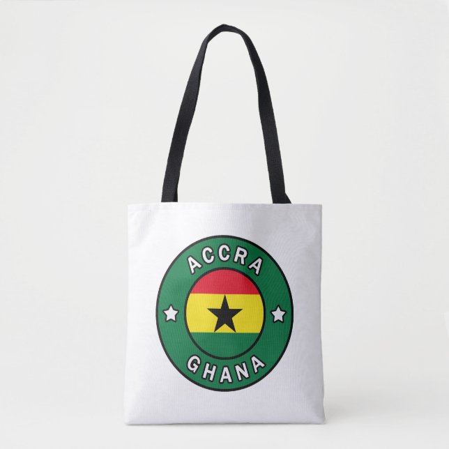 Accra Ghana Tygkasse (Framsida)