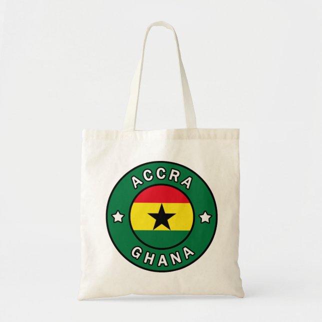Accra Ghana Tygkasse (Framsidan)