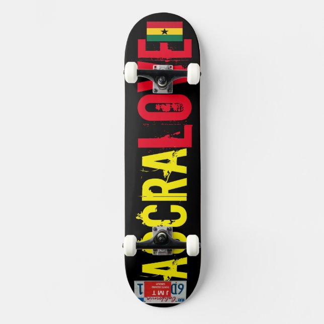 ACCRA KÄRLEK SKATEBOARDS / JMT USA (Framsida)