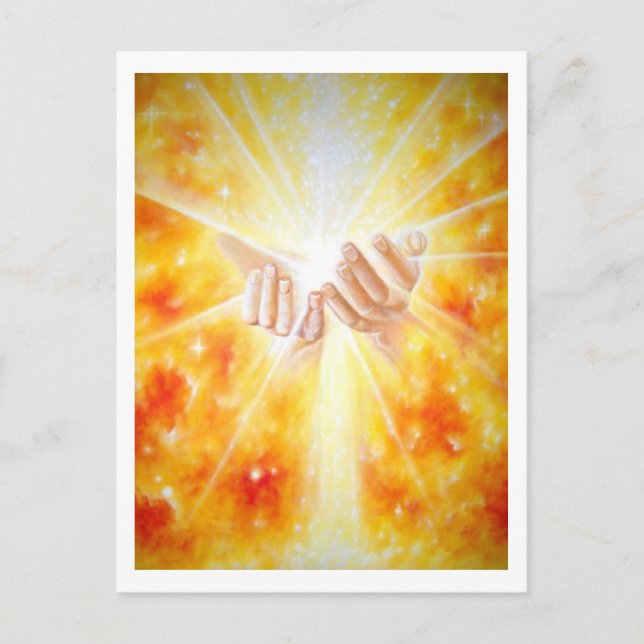 Accueillir la Lumière Vykort (Framsida)