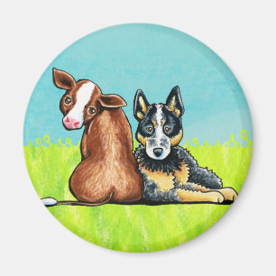 Acd- och bruntko magnet