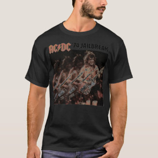ACDC: 74 Jailsplit EP-teckning T Shirt