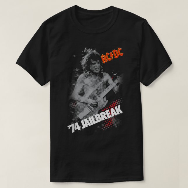 ACDC Angus '74 T Shirt (Design framsida)