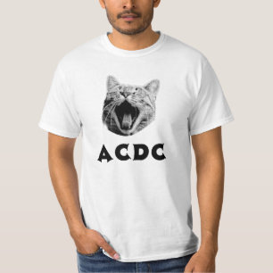 ACDC DÖDH METALL MUSIC BAND FLÄKT ÄLSKARE T SHIRT
