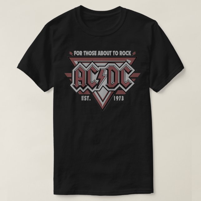 ACDC - Öst T Shirt (Design framsida)