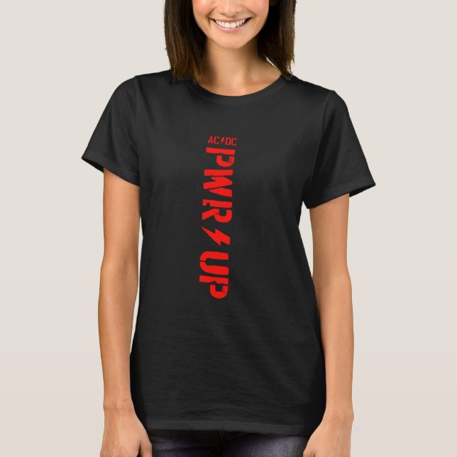 ACDC - PWR UP T SHIRT (Framsida)