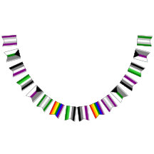 Ace/Aro Bunting Flaggor