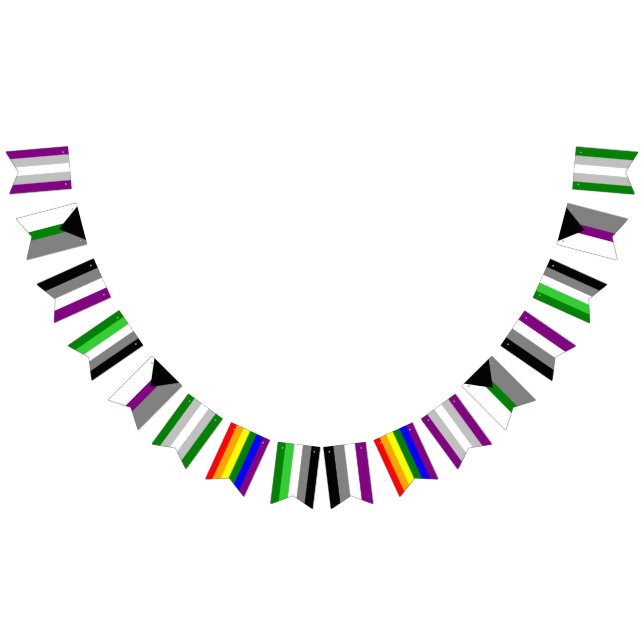 Ace/Aro Bunting Flaggor (Alla)