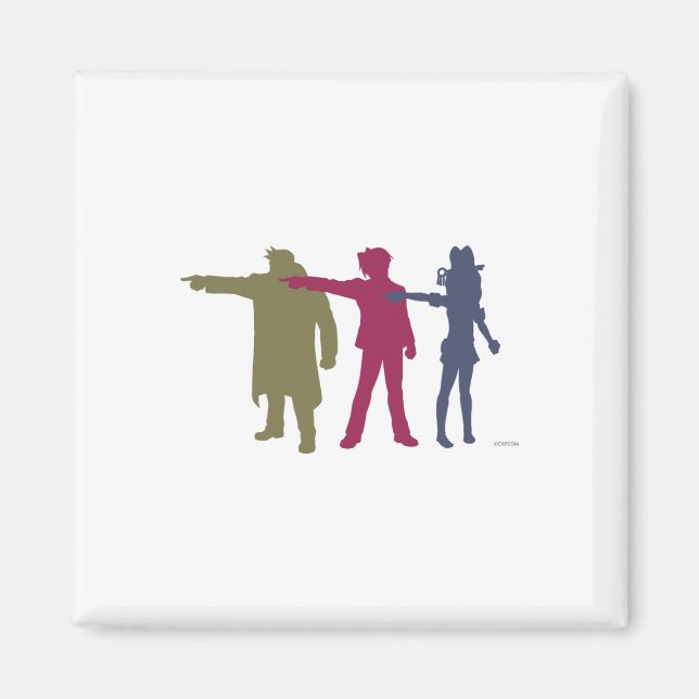 Ace Attorney Investigations Collection Triple Obje Magnet (Framsidan)