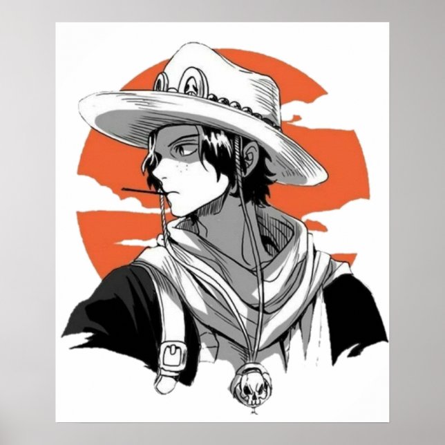 Ace Black and White Poster (Framsidan)