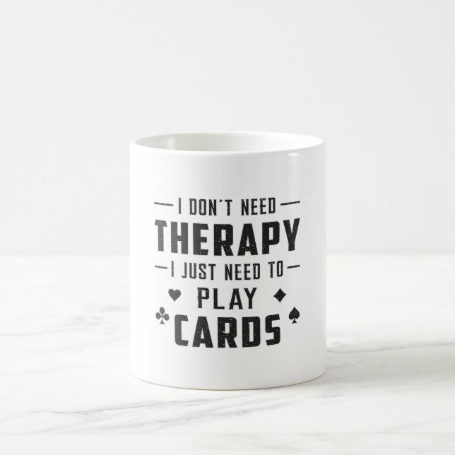 Ace Card-speldagskort Poker Casino Game Gift Kaffemugg (Center)