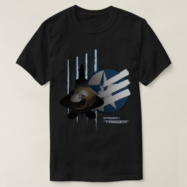 Ace Combat Ace Combat 7_ Trigger_ T Shirt (Design framsida)