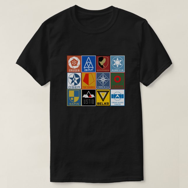 Ace Combat Strangereal Roundels Essential  T Shirt (Design framsida)