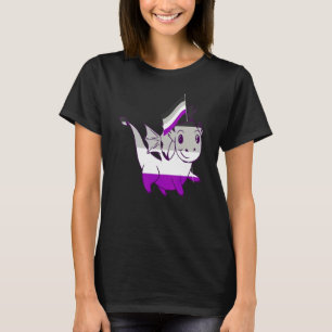 Ace Dragon Asexuellt Flagga Lgbqa Ace Asexuellt Pr T Shirt
