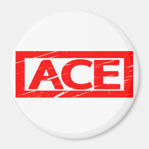 Ace Frimärke Magnet