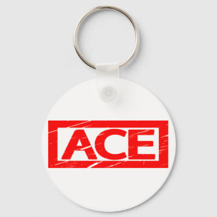 Ace Frimärke Nyckelring