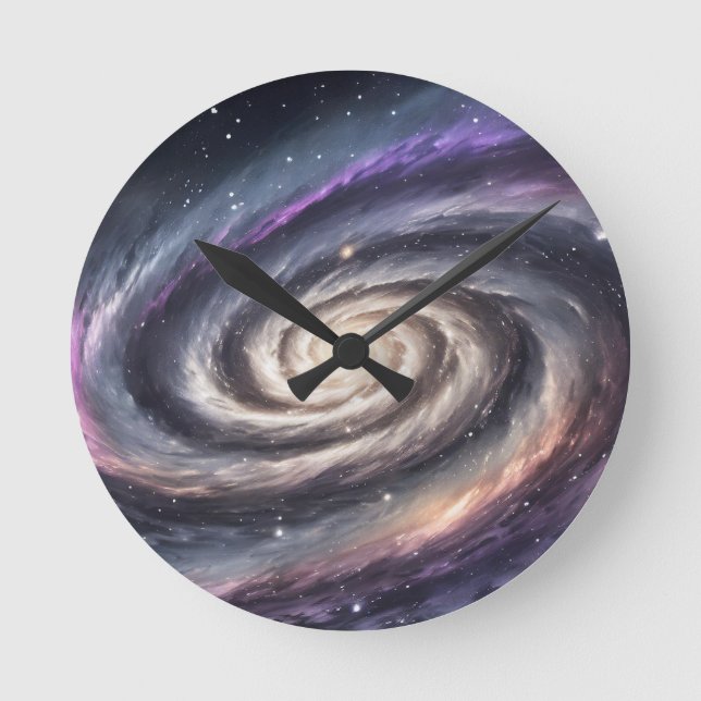 Ace galaxy -  rund klocka (Framsida)