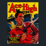 Ace High Magazine Cover 3 Poster<br><div class="desc">Ace High Magazine Cover - skapades 1948.</div>
