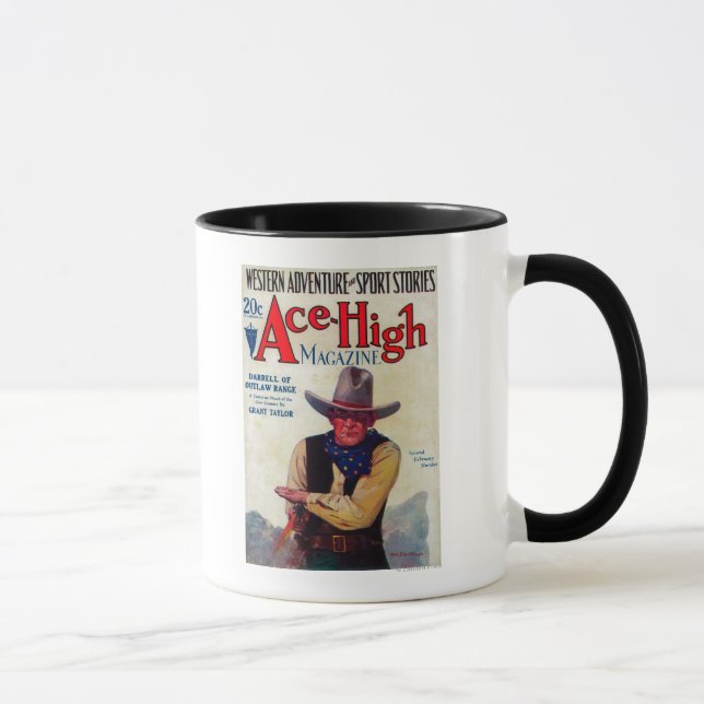 Ace High Magazine Cover Mugg (Höger)