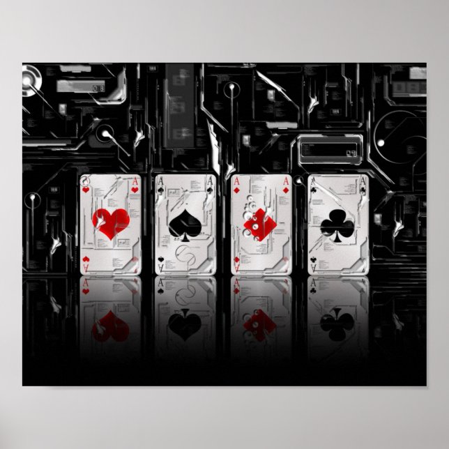 "Ace in hand" poster (Framsidan)