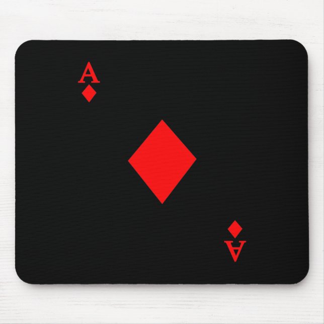 Ace of Diamond Deck of Cards Halloween Costume Musmatta (Framsidan)