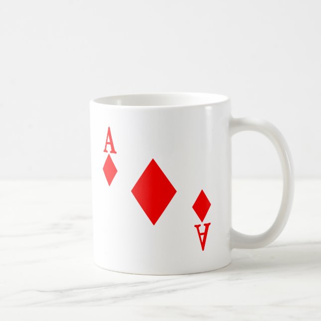 Ace of Diamonds Kaffemugg (Höger)