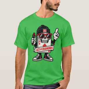 Ace of Diamonds Street Mascot - High-Roller Editio T Shirt