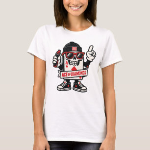 Ace of Diamonds Street Mascot - High-Roller Editio T Shirt