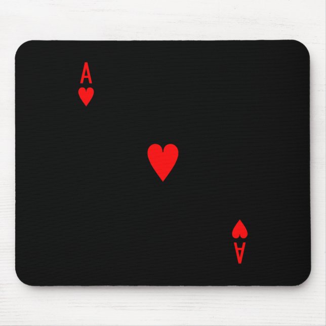 Ace of Hearts Deck of Cards Halloween Costume Musmatta (Framsidan)