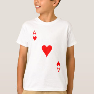 Ace of Hearts (framsida) T Shirt