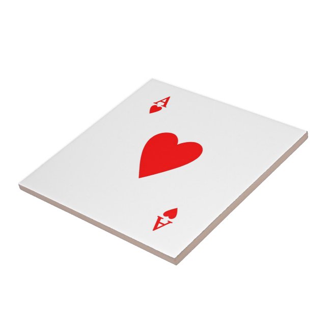 Ace of Hearts Kakelplatta (Sidan)