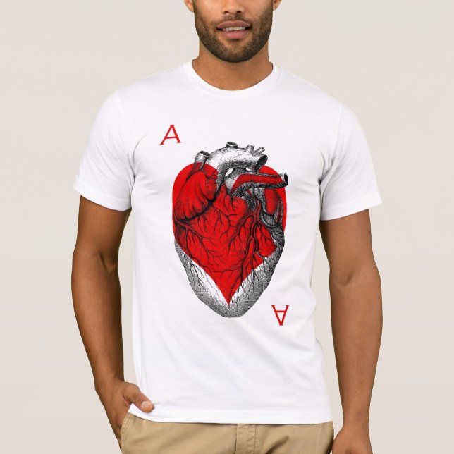 Ace of Hearts - Manar T Shirt (Framsida)