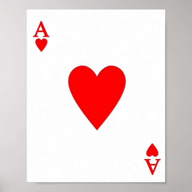 Ace of Hearts Poster (Framsidan)