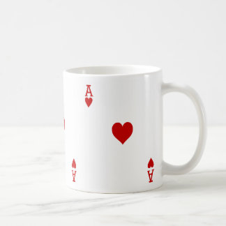 Ace of Hearts Spelkort Kaffemugg