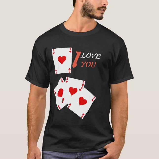 Ace of Hearts - T-Shirt (Framsida)