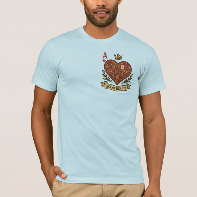 Ace of Hearts T Shirt (Framsida)