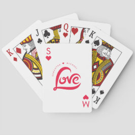 Ace of Hearts Valentines day Casinokort