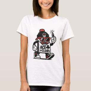 Ace of Klubbs Street Mascot - Poker Grind Crew T Shirt