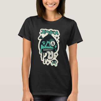 Ace of Spades - Drip-Skull Katakana T Shirt